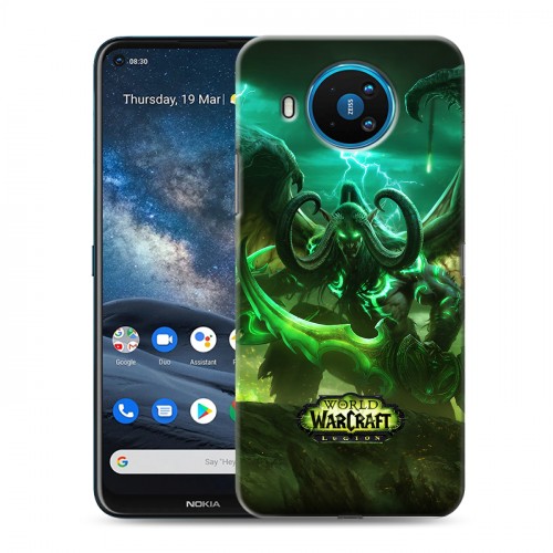 Дизайнерский силиконовый чехол для Nokia 8.3 World of warcraft