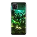 Дизайнерский силиконовый чехол для Samsung Galaxy A12 World of warcraft