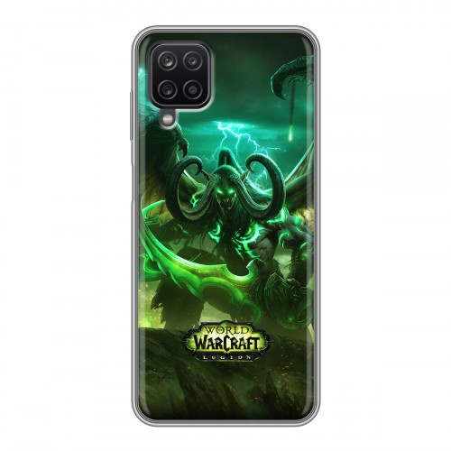 Дизайнерский силиконовый чехол для Samsung Galaxy A12 World of warcraft