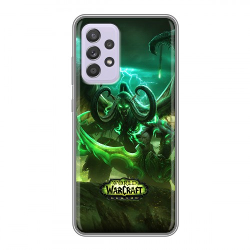 Дизайнерский силиконовый чехол для Samsung Galaxy A52 World of warcraft