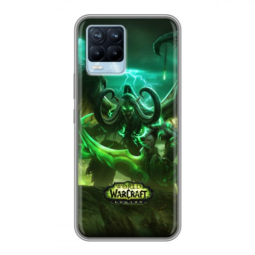 Дизайнерский силиконовый чехол для Realme 8 World of warcraft