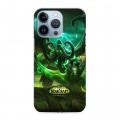 Дизайнерский силиконовый чехол для Iphone 13 Pro World of warcraft