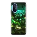 Дизайнерский силиконовый чехол для Huawei Nova Y70 World of warcraft