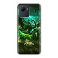 Дизайнерский силиконовый чехол для Realme C30 World of warcraft