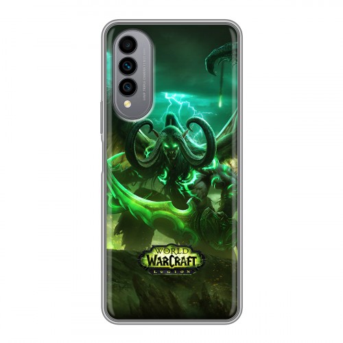 Дизайнерский силиконовый чехол для Wiko T50 World of warcraft