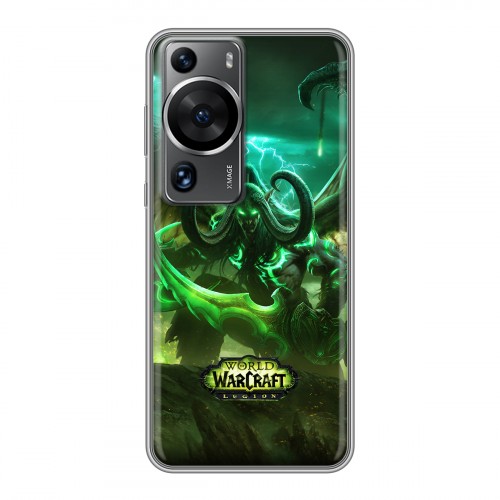 Дизайнерский силиконовый чехол для Huawei P60 World of warcraft