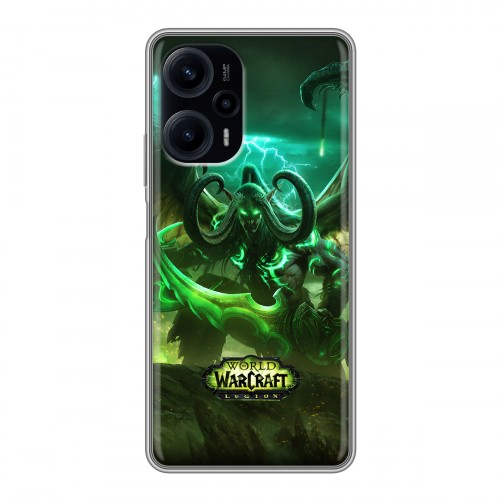 Дизайнерский силиконовый чехол для XIaomi Poco F5 World of warcraft