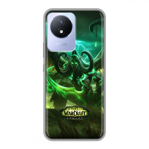 Дизайнерский силиконовый чехол для Vivo Y11 (2023) World of warcraft