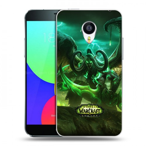 Дизайнерский пластиковый чехол для Meizu MX4 World of warcraft