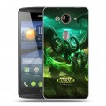 Дизайнерский пластиковый чехол для Acer Liquid E3 World of warcraft