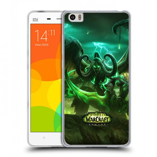 Дизайнерский силиконовый чехол для Xiaomi Mi Note World of warcraft