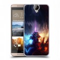 Дизайнерский пластиковый чехол для HTC One E9+ World of warcraft