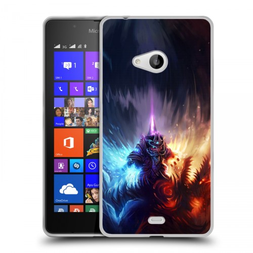 Дизайнерский пластиковый чехол для Microsoft Lumia 540 World of warcraft