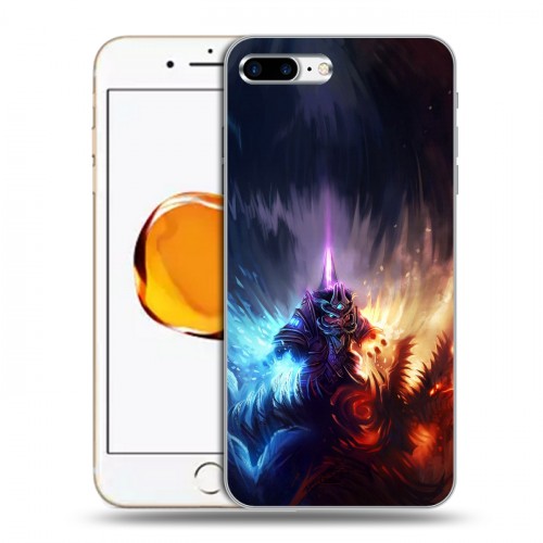 Дизайнерский пластиковый чехол для Iphone 7 Plus / 8 Plus World of warcraft