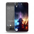 Дизайнерский пластиковый чехол для HTC Desire 530 World of warcraft