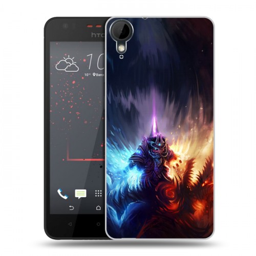 Дизайнерский пластиковый чехол для HTC Desire 825 World of warcraft