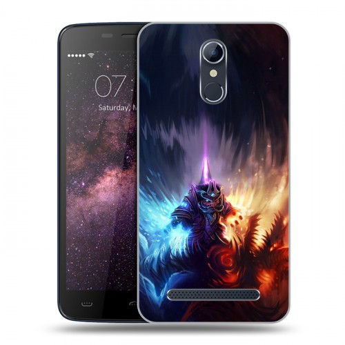 Дизайнерский силиконовый чехол для Homtom HT17 World of warcraft