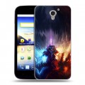 Дизайнерский пластиковый чехол для ZTE Blade A510 World of warcraft