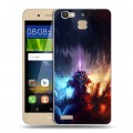 Дизайнерский пластиковый чехол для Huawei GR3 World of warcraft