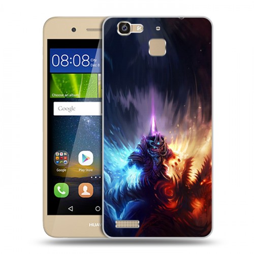 Дизайнерский пластиковый чехол для Huawei GR3 World of warcraft