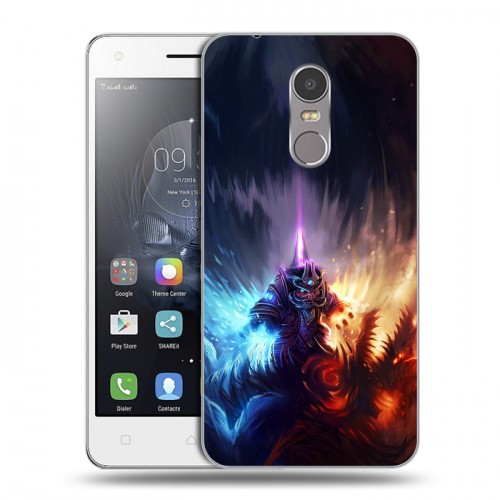 Дизайнерский пластиковый чехол для Lenovo K6 Note World of warcraft