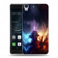 Дизайнерский пластиковый чехол для Huawei Y6II World of warcraft