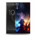 Дизайнерский пластиковый чехол для Sony Xperia XZs World of warcraft