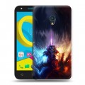 Дизайнерский пластиковый чехол для Alcatel U5 World of warcraft