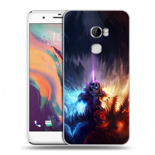 Дизайнерский пластиковый чехол для HTC One X10 World of warcraft