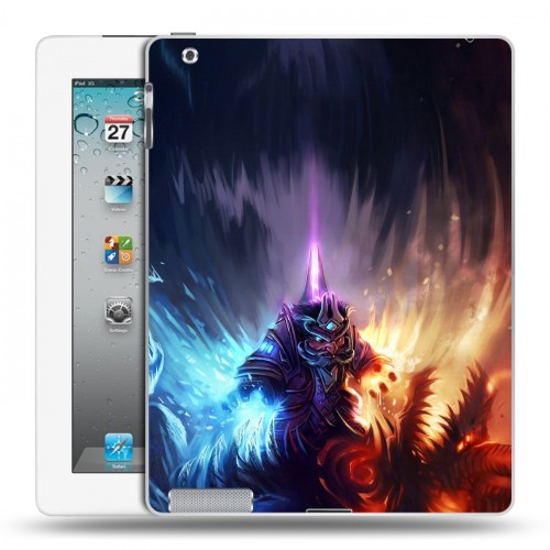 Дизайнерский пластиковый чехол для Ipad 2/3/4 World of warcraft