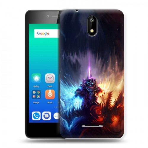 Дизайнерский силиконовый чехол для Micromax Q409 World of warcraft