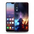 Дизайнерский силиконовый с усиленными углами чехол для Huawei P20 Pro World of warcraft