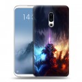 Дизайнерский силиконовый чехол для Meizu 16th Plus World of warcraft