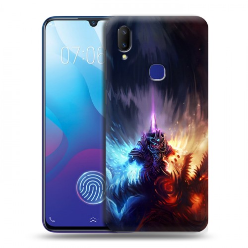 Дизайнерский пластиковый чехол для Vivo V11i World of warcraft