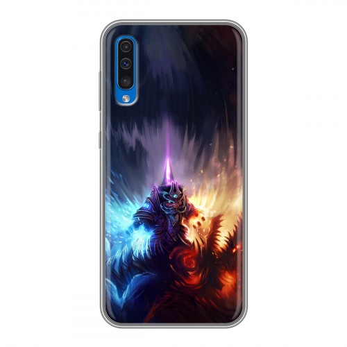 Дизайнерский силиконовый чехол для Samsung Galaxy A50 World of warcraft