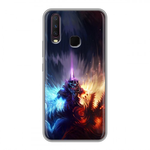 Дизайнерский силиконовый чехол для Vivo Y17 World of warcraft