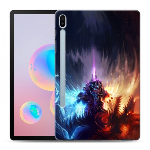 Дизайнерский силиконовый чехол для Samsung Galaxy Tab S6 World of warcraft