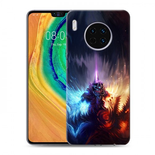 Дизайнерский пластиковый чехол для Huawei Mate 30 World of warcraft