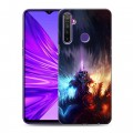 Дизайнерский силиконовый чехол для Realme 5 World of warcraft