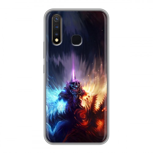 Дизайнерский силиконовый чехол для Vivo Y19 World of warcraft