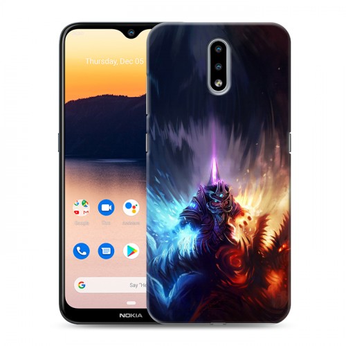 Дизайнерский пластиковый чехол для Nokia 2.3 World of warcraft