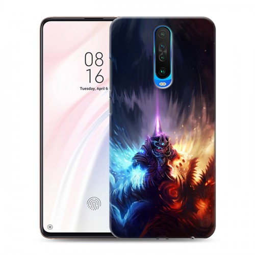 Дизайнерский пластиковый чехол для Xiaomi RedMi K30 World of warcraft