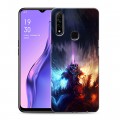 Дизайнерский силиконовый с усиленными углами чехол для OPPO A31 World of warcraft