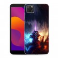 Дизайнерский силиконовый чехол для Huawei Honor 9S World of warcraft