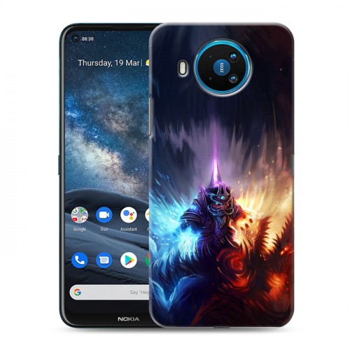 Дизайнерский силиконовый чехол для Nokia 8.3 World of warcraft