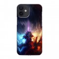 Дизайнерский силиконовый с усиленными углами чехол для Iphone 12 Mini World of warcraft