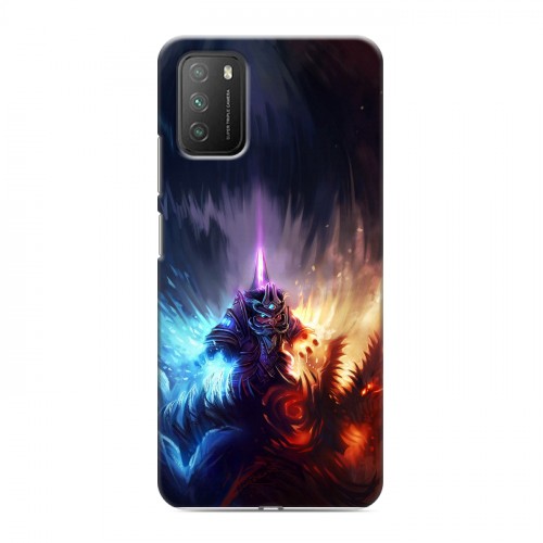 Дизайнерский пластиковый чехол для Xiaomi Poco M3 World of warcraft