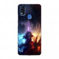 Дизайнерский силиконовый чехол для ZTE Blade A51 World of warcraft