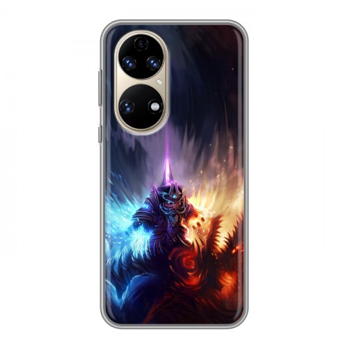 Дизайнерский силиконовый чехол для Huawei P50 Pro World of warcraft