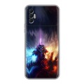 Дизайнерский силиконовый чехол для Tecno Spark 8P World of warcraft